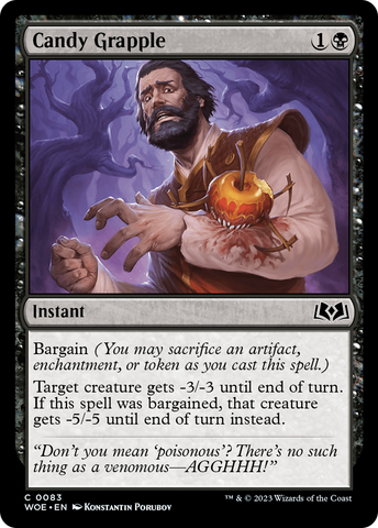Candy Grapple (WOE-083)  Foil - Wilds of Eldraine