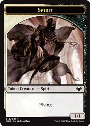 Spirit Token (MH1-016)  Foil - Modern Horizons