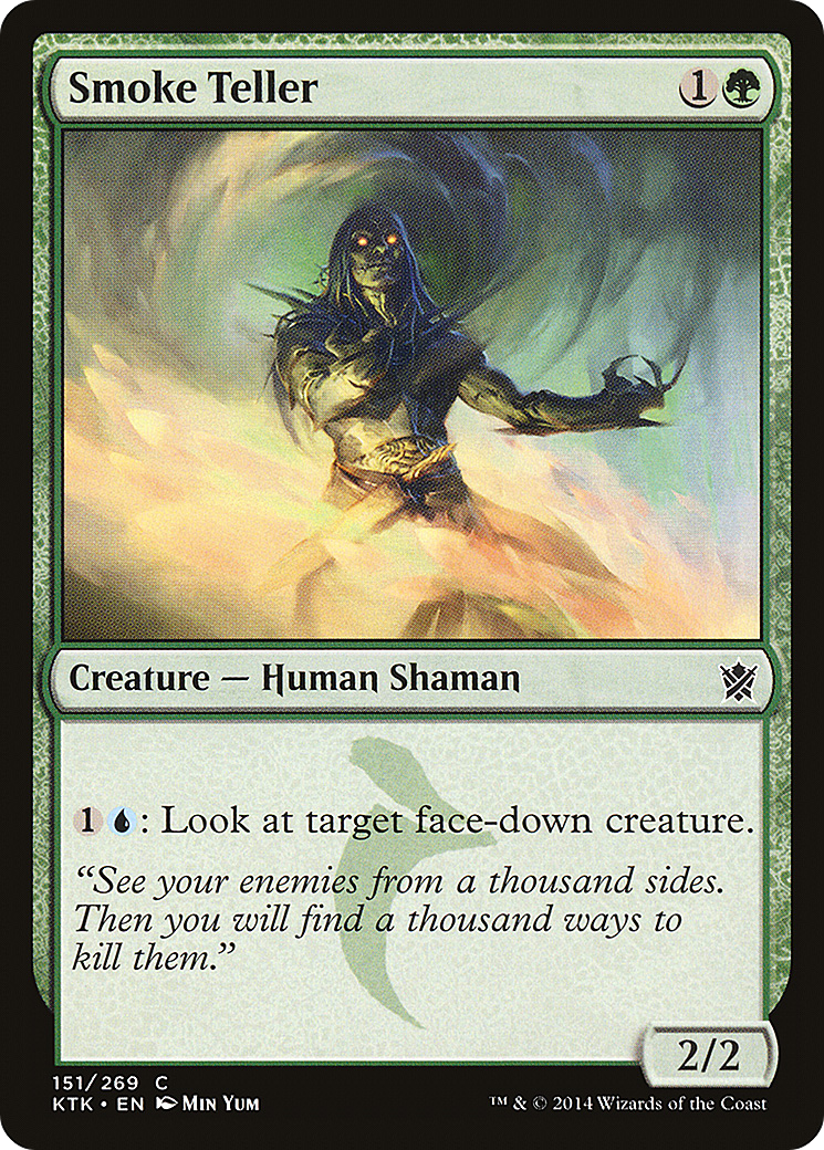 Smoke Teller (KTK-151)  Foil - Khans of Tarkir