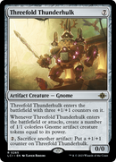 Threefold Thunderhulk (LCI-265)  Foil - The Lost Caverns of Ixalan