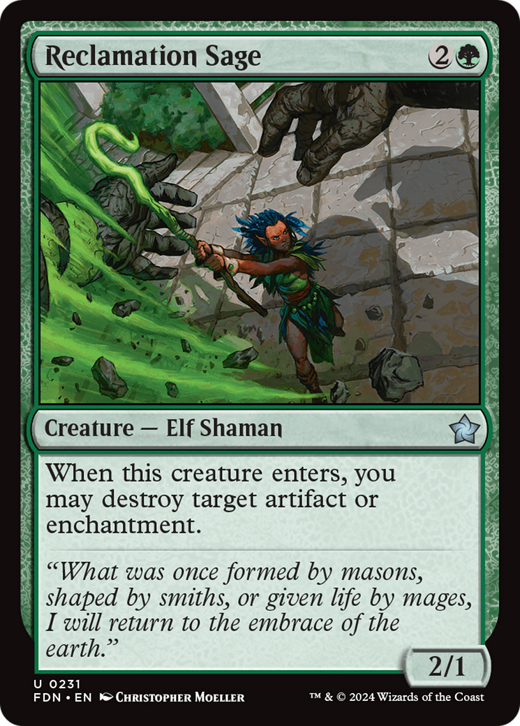 Reclamation Sage (FDN-231)  - Foundations