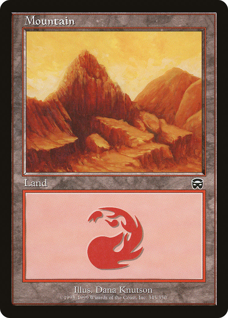 Mountain (345) (MMQ-345)  - Mercadian Masques