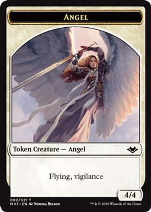 Angel // Illusion Double-Sided Token (MH1-2 // 5)  - Modern Horizons