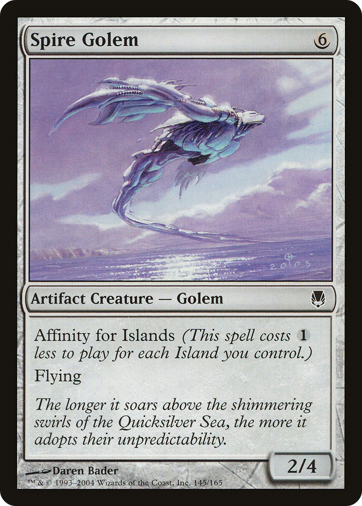 Spire Golem (DST-145)  - Darksteel