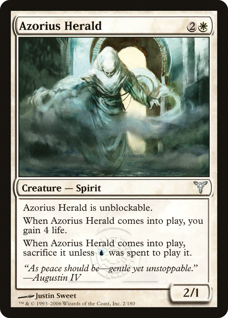 Azorius Herald (DIS-002)  - Dissension