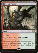 Fire-Lit Thicket (2XM-317)  Foil - Double Masters