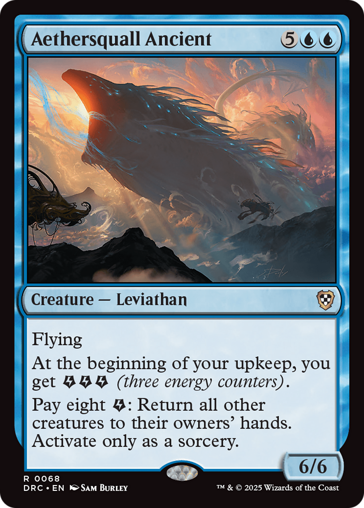 Aethersquall Ancient (DRC-068)  - Commander: Aetherdrift