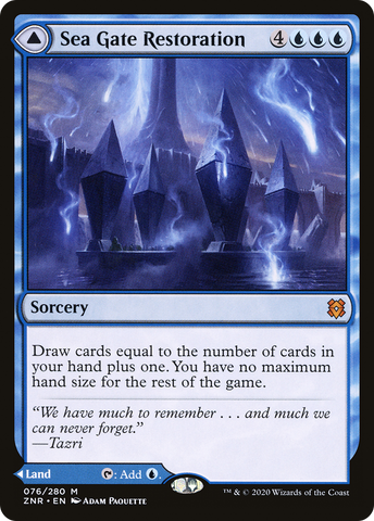 Sea Gate Restoration (ZNR-076)  - Zendikar Rising