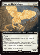 Soaring Lightbringer (Extended Art) (DSC-042) - Duskmourn: House of Horror Commander: (Extended Art, enchantment)