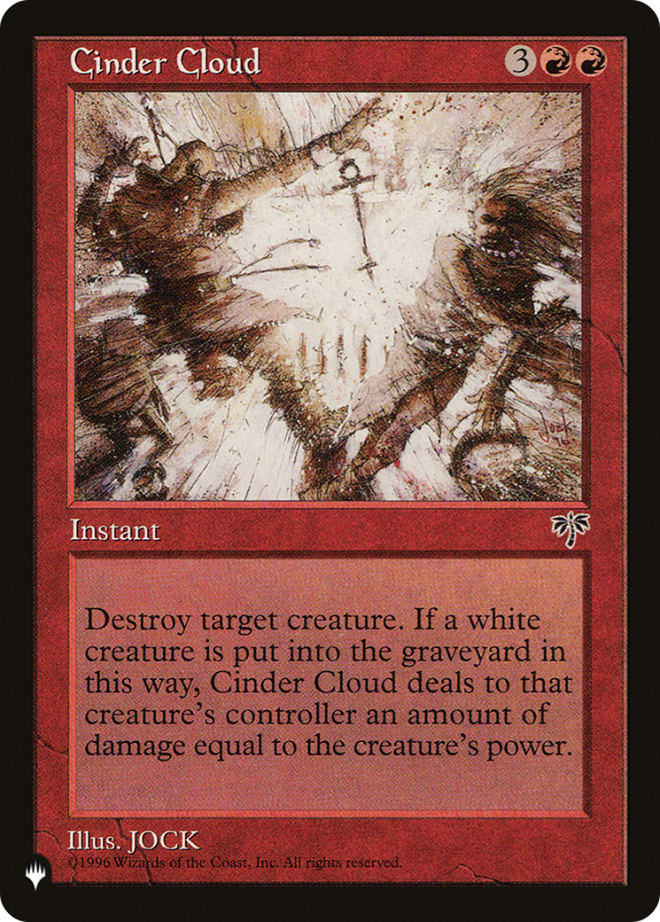Cinder Cloud (LIST-MIR-165)  - The List