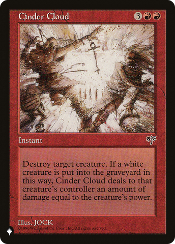 Cinder Cloud (LIST-MIR-165)  - The List