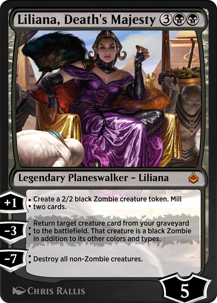 Liliana, Death's Majesty (AKR-111)  - Amonkhet Remastered