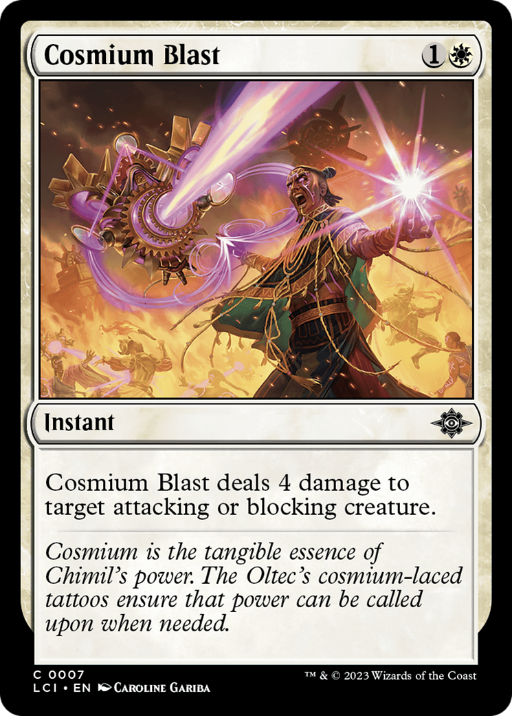 Cosmium Blast (LCI-007)  Foil - The Lost Caverns of Ixalan