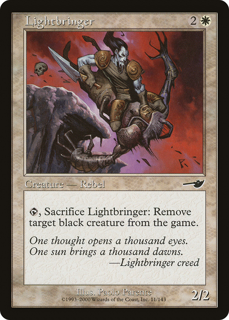 Lightbringer (NMS-011)  Foil - Nemesis