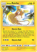 Alolan Raichu 057/236  - Holofoil SM  Unified Minds - Holo Rare