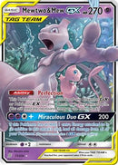 Mewtwo & Mew GX 071/236  - Holofoil SM  Unified Minds - Ultra Rare