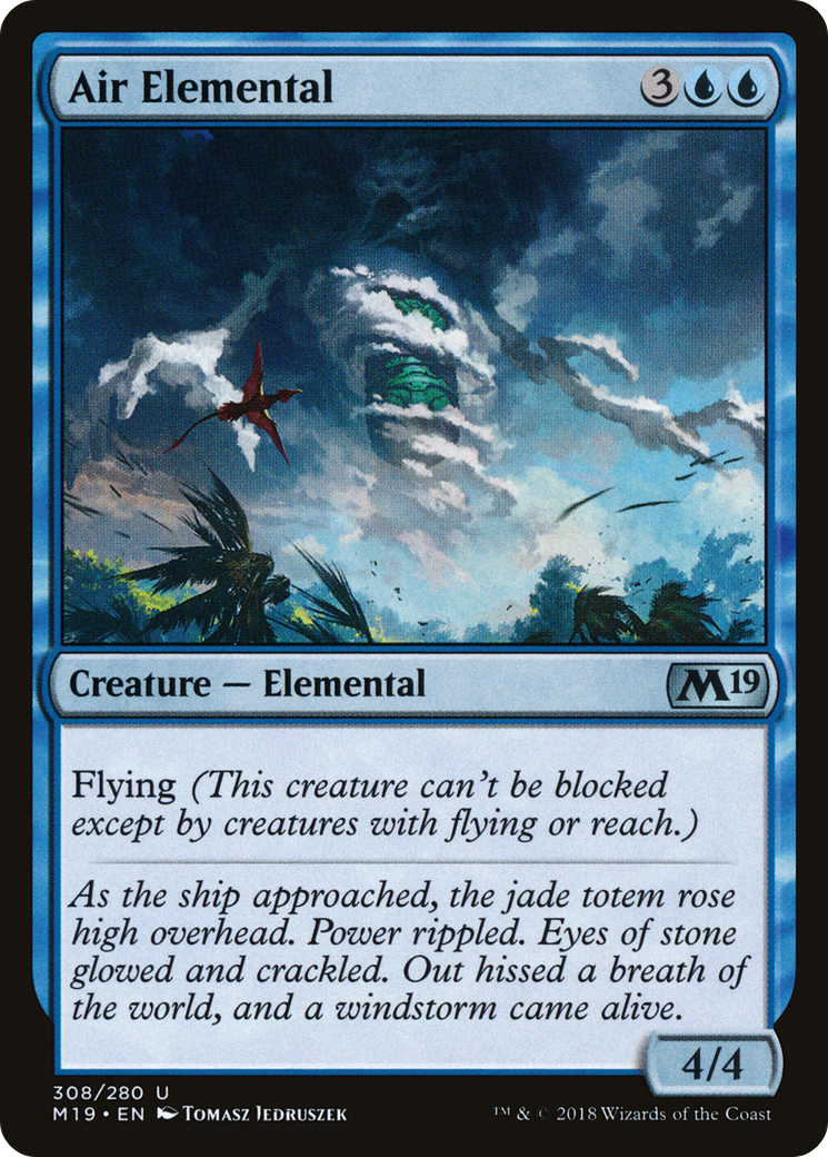 Air Elemental (M19-308)  - Core Set 2019