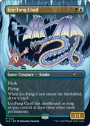 Ice-Fang Coatl (SLD-1225) - Secret Lair Drop (Borderless) Foil