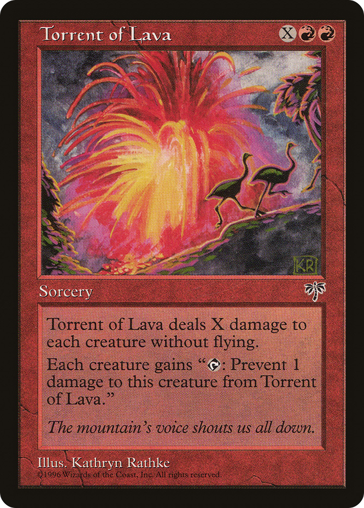 Torrent of Lava (MIR-)  - Mirage