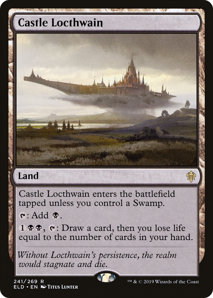 Castle Locthwain (ELD-241) - Throne of Eldraine Foil