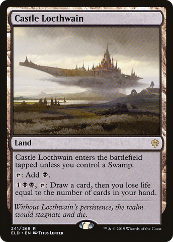 Castle Locthwain (ELD-241)  Foil - Throne of Eldraine