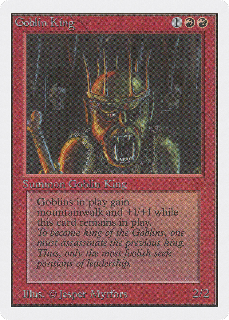 Goblin King (2ED-)  - Unlimited Edition