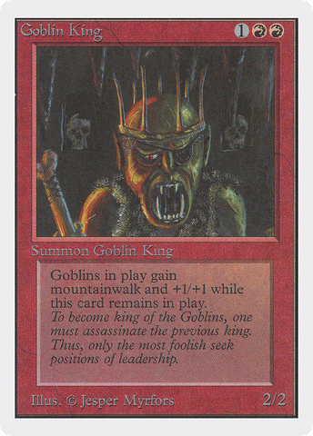 Goblin King (2ED-)  - Unlimited Edition