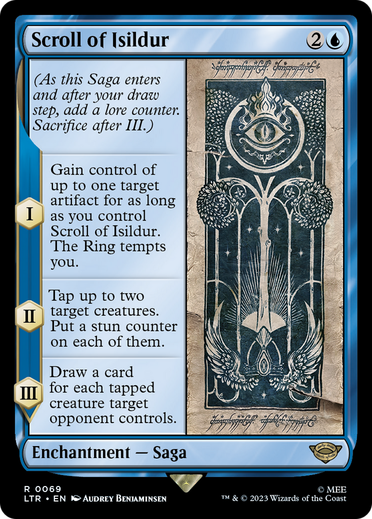 Scroll of Isildur (LTR-069)  - The Lord of the Rings: Tales of Middle-earth