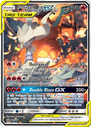 Reshiram & Charizard GX SM201/248 - Holofoil SM Promos