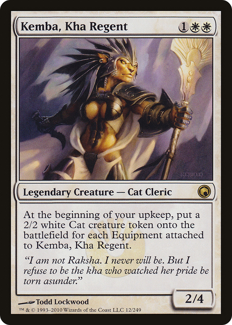 Kemba, Kha Regent (SOM-012)  Foil - Scars of Mirrodin