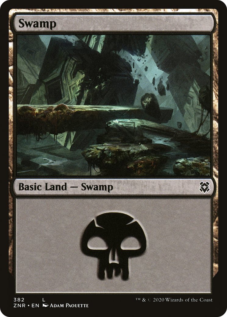 Swamp (ZNR-382)  - Zendikar Rising