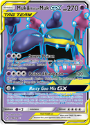 Muk & Alolan Muk GX (196) (Full Art) 196  - Holofoil SM  Unbroken Bonds - Ultra Rare