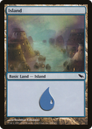 Island (288) (SHM-288)  Foil - Shadowmoor