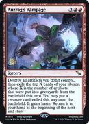 Anzrag's Rampage (PRE-111)  Foil - Murders at Karlov Manor Promos