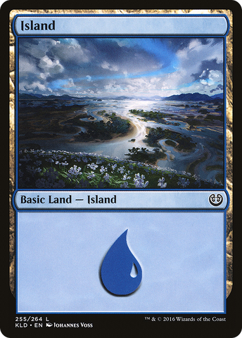 Island (255) (KLD-255)  Foil - Kaladesh