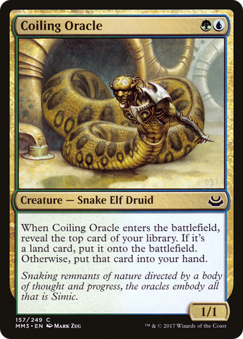 Coiling Oracle (MM3-157)  - Modern Masters 2017