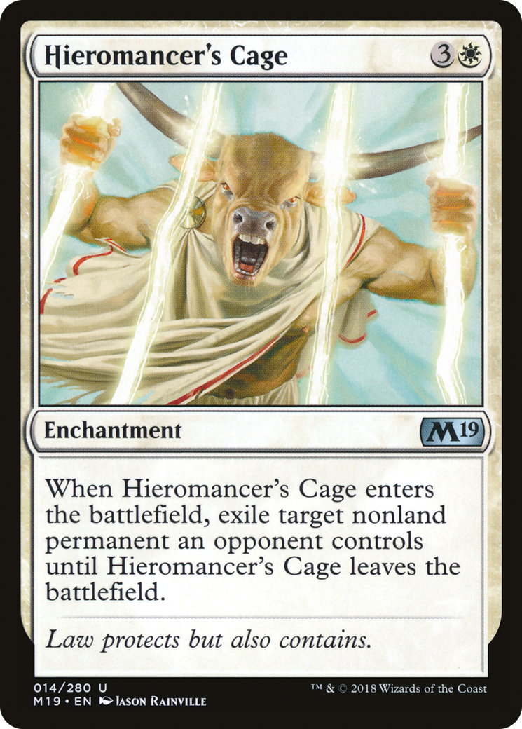 Hieromancer's Cage (M19-014)  - Core Set 2019