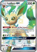 Leafeon GX SV46/SV94  - Holofoil Hidden Fates Shiny Vault - Shiny Holo Rare