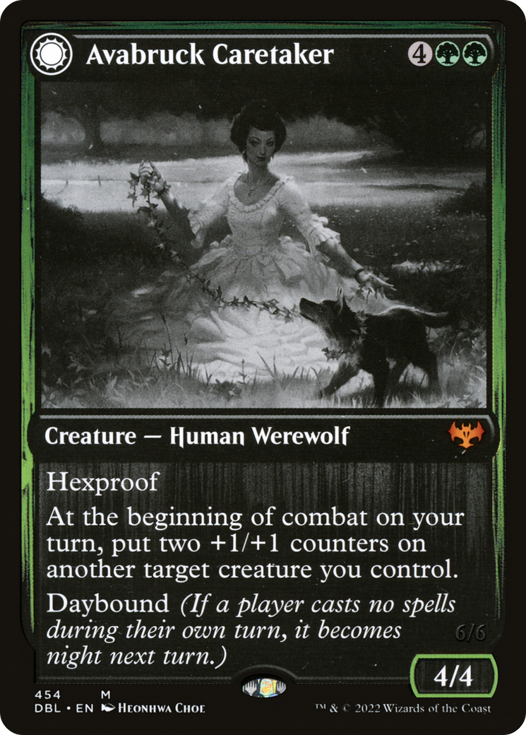 Avabruck Caretaker (DBL-454)  - Innistrad: Double Feature: (Double Faced Transform)