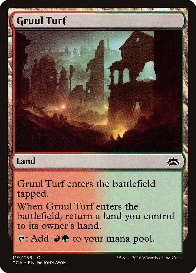 Gruul Turf (PCA-119)  - Planechase Anthology