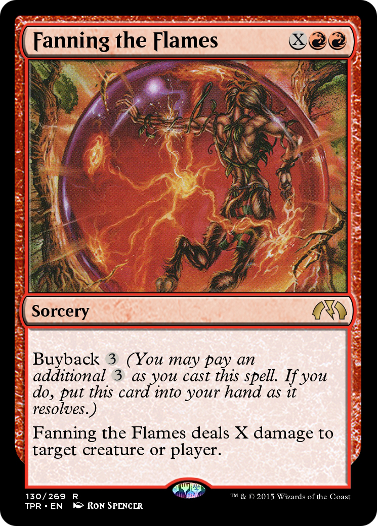 Fanning the Flames (TPR-130)  Foil - Tempest Remastered