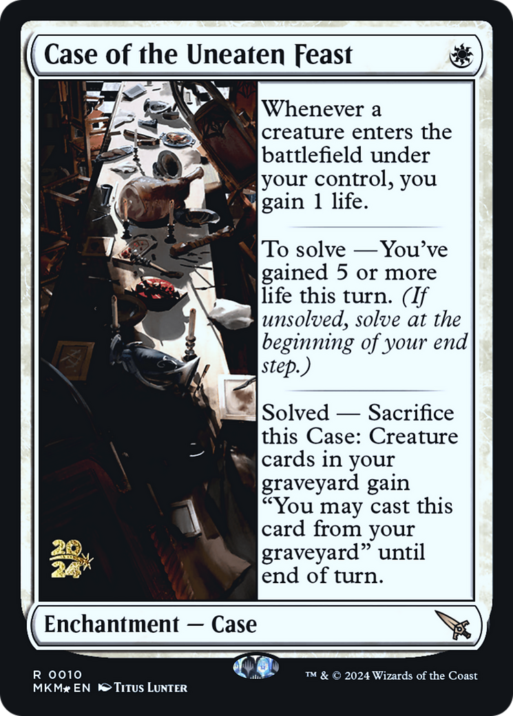 Case of the Uneaten Feast (PRE-010)  Foil - Murders at Karlov Manor Promos