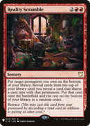 Reality Scramble (LIST-C18-25)  - The List