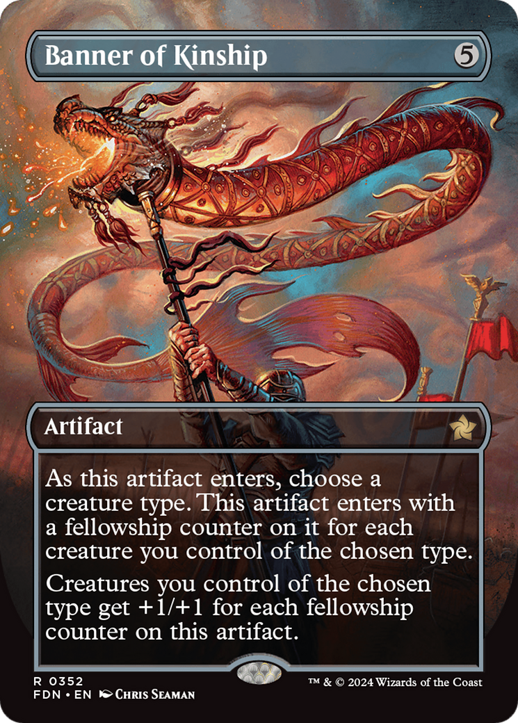 Banner of Kinship (Borderless) (FDN-352)  - Foundations