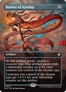 Banner of Kinship (Borderless) (FDN-352)  Foil - Foundations