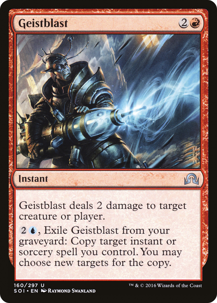 Geistblast (SOI-160)  Foil - Shadows over Innistrad