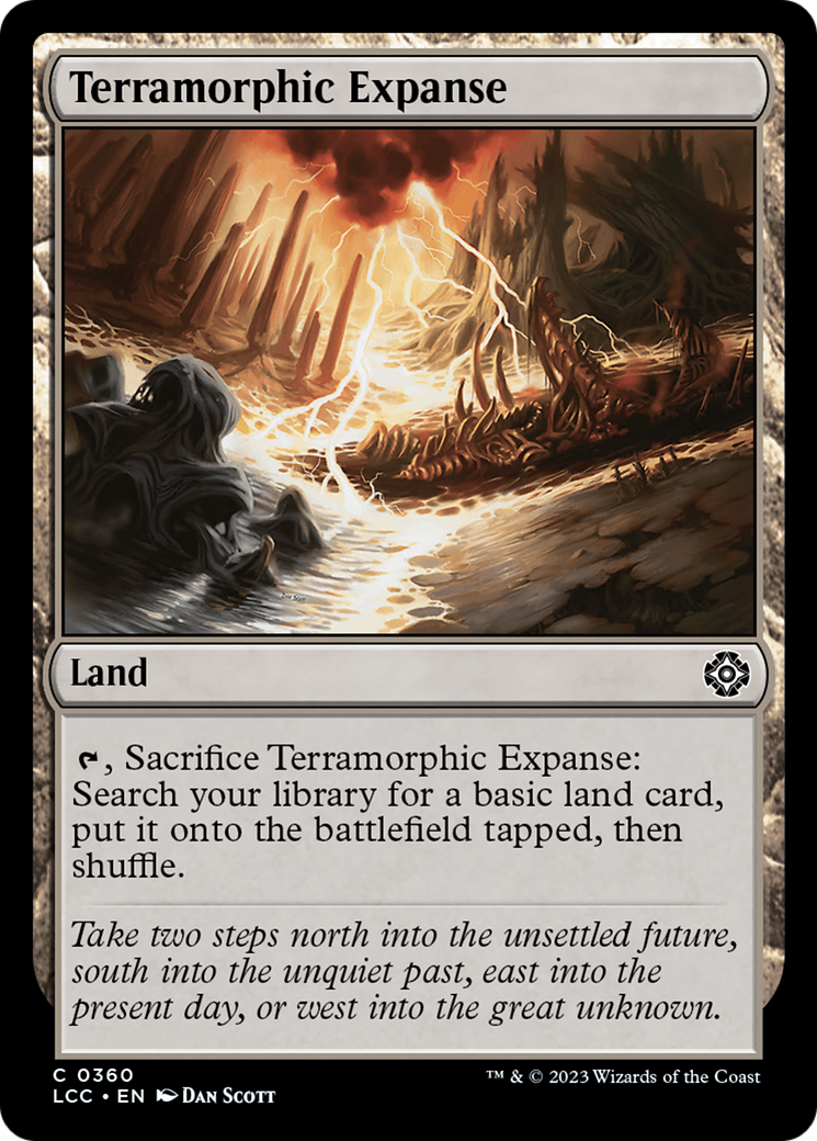 Terramorphic Expanse (LCC-360) - The Lost Caverns of Ixalan Commander