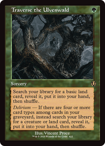 Traverse the Ulvenwald (Retro Frame) (INR-422)  - Innistrad Remastered