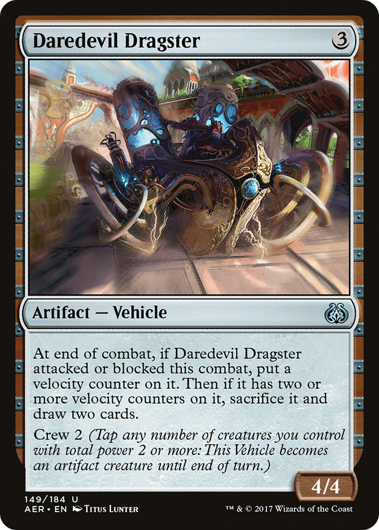 Daredevil Dragster (AER-149)  Foil - Aether Revolt