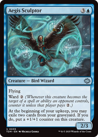 Aegis Sculptor (TDM-035)  - Tarkir: Dragonstorm